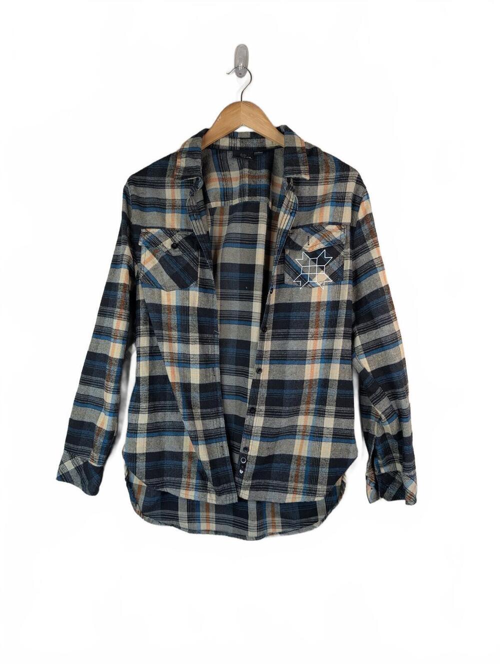 Burnside Plaid Flannel Shirt‎ Men's Medium